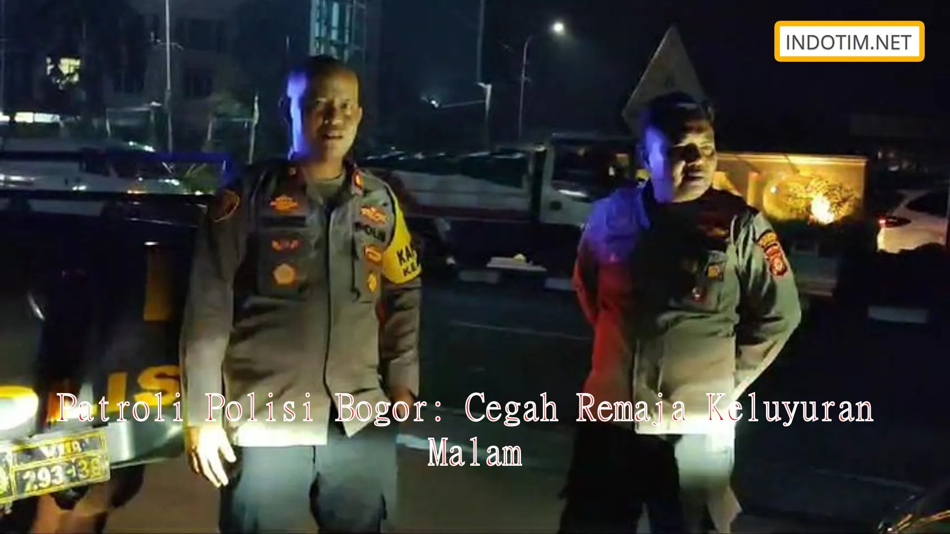 Patroli Polisi Bogor: Cegah Remaja Keluyuran Malam