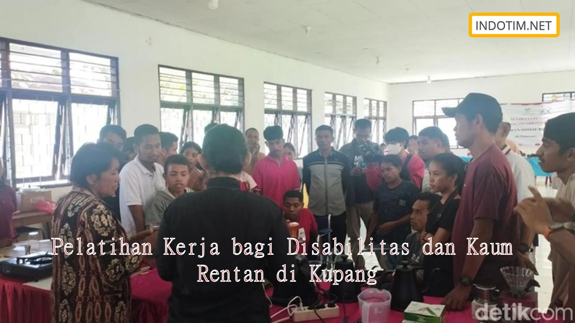 Pelatihan Kerja bagi Disabilitas dan Kaum Rentan di Kupang