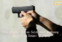 Penangkapan: Ghatan Saleh Akui Membuang Senjata ke Sungai Ciliwung