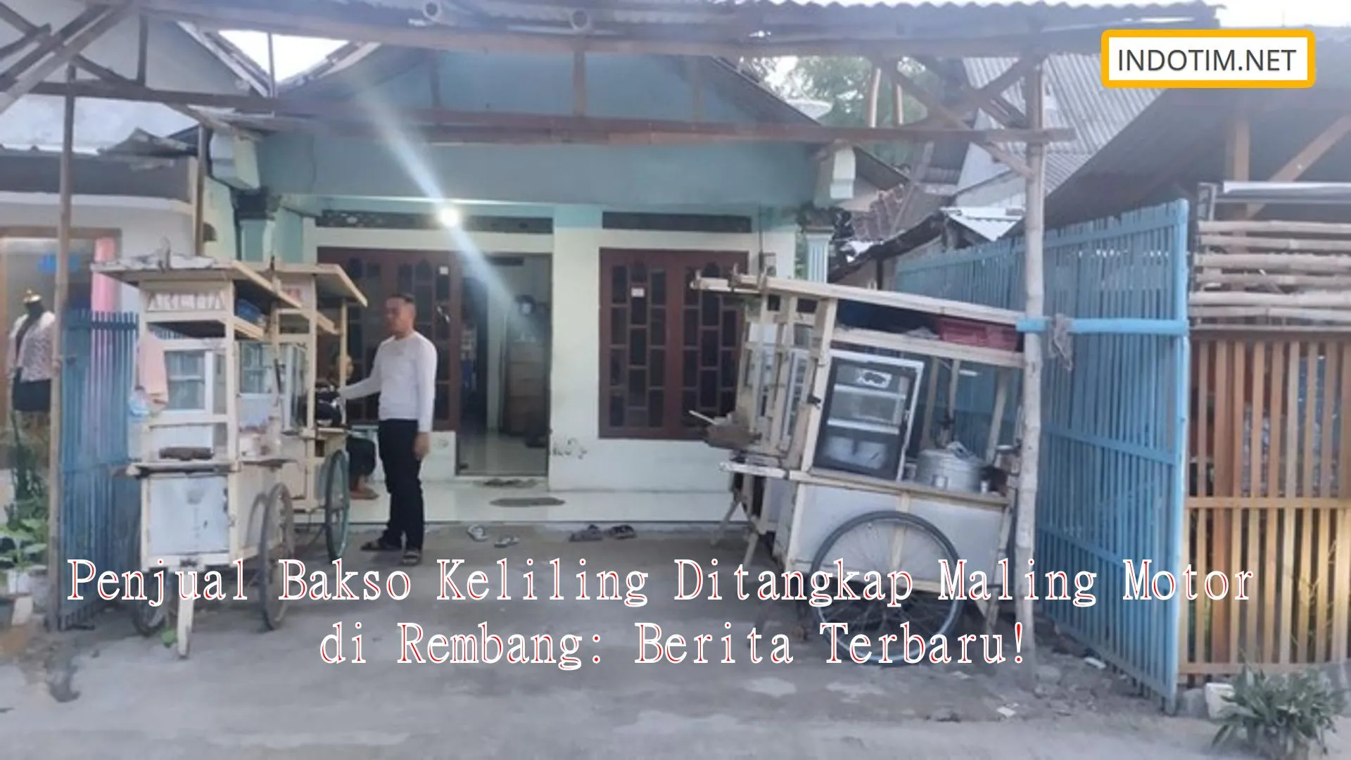 Penjual Bakso Keliling Ditangkap Maling Motor di Rembang: Berita Terbaru!