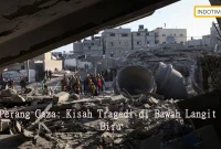 Perang Gaza: Kisah Tragedi di Bawah Langit Biru