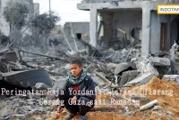 Peringatan Raja Yordania: Israel Dilarang Serang Gaza saat Ramadan