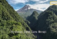 Perubahan Kubah Lava Merapi