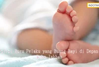 Polisi Buru Pelaku yang Buang Bayi di Depan Ruko Jakbar