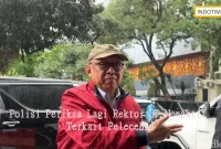 Polisi Periksa Lagi Rektor UP Nonaktif Terkait Pelecehan