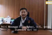 Polri Menunggu Firli Bahuri, SIYL, untuk Diperiksa Hari ini