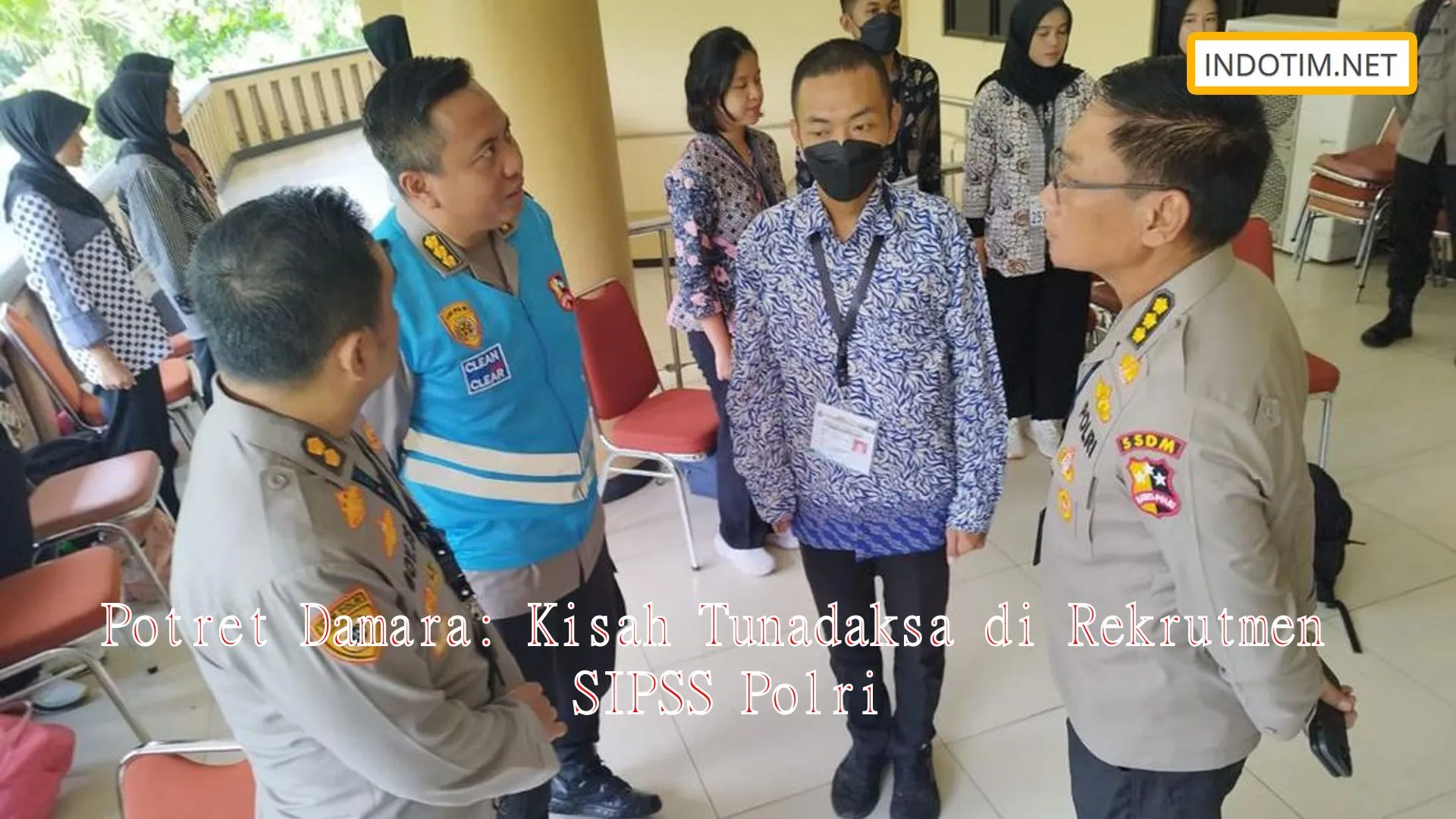 Potret Damara: Kisah Tunadaksa di Rekrutmen SIPSS Polri