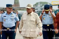 Prabowo Besok: Sosok yang Pernah Raih Pangkat Jenderal TNI (HOR)