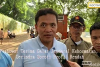 Prabowo: Terima Gelar Jenderal Kehormatan, Gerindra Soroti Profil Rendah