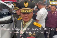 Prabowo Terima Pangkat Jenderal TNI Yang Istimewa dan Menarik Perhatian