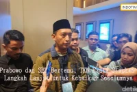Prabowo dan SBY Bertemu, TKN Fanta Siapkan Langkah Lanjut untuk Kebaikan Sebelumnya