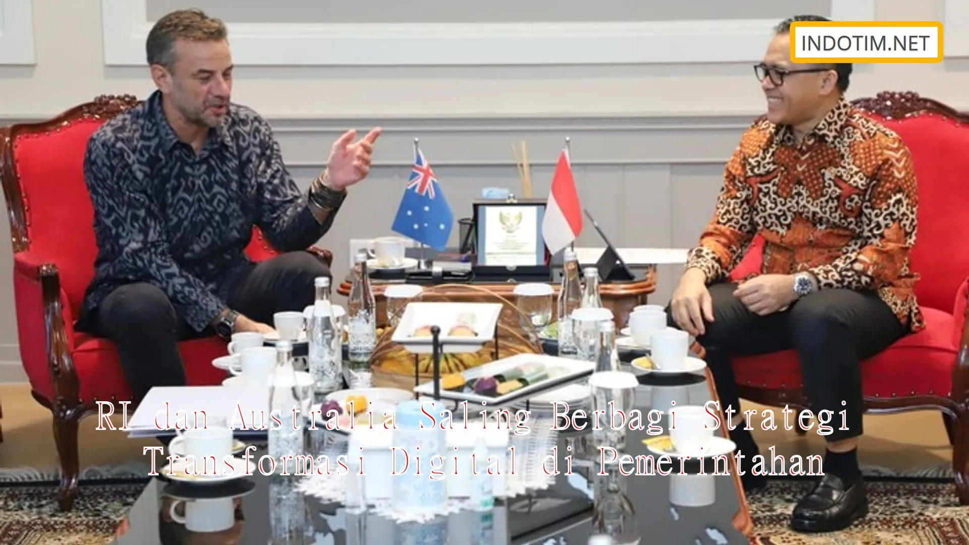 RI dan Australia Saling Berbagi Strategi Transformasi Digital di Pemerintahan