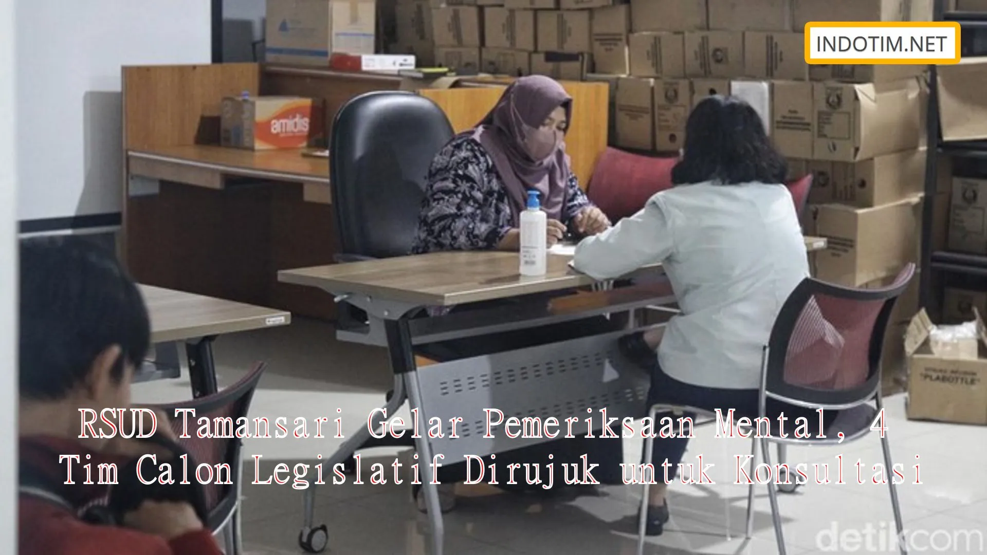 RSUD Tamansari Gelar Pemeriksaan Mental, 4 Tim Calon Legislatif Dirujuk untuk Konsultasi