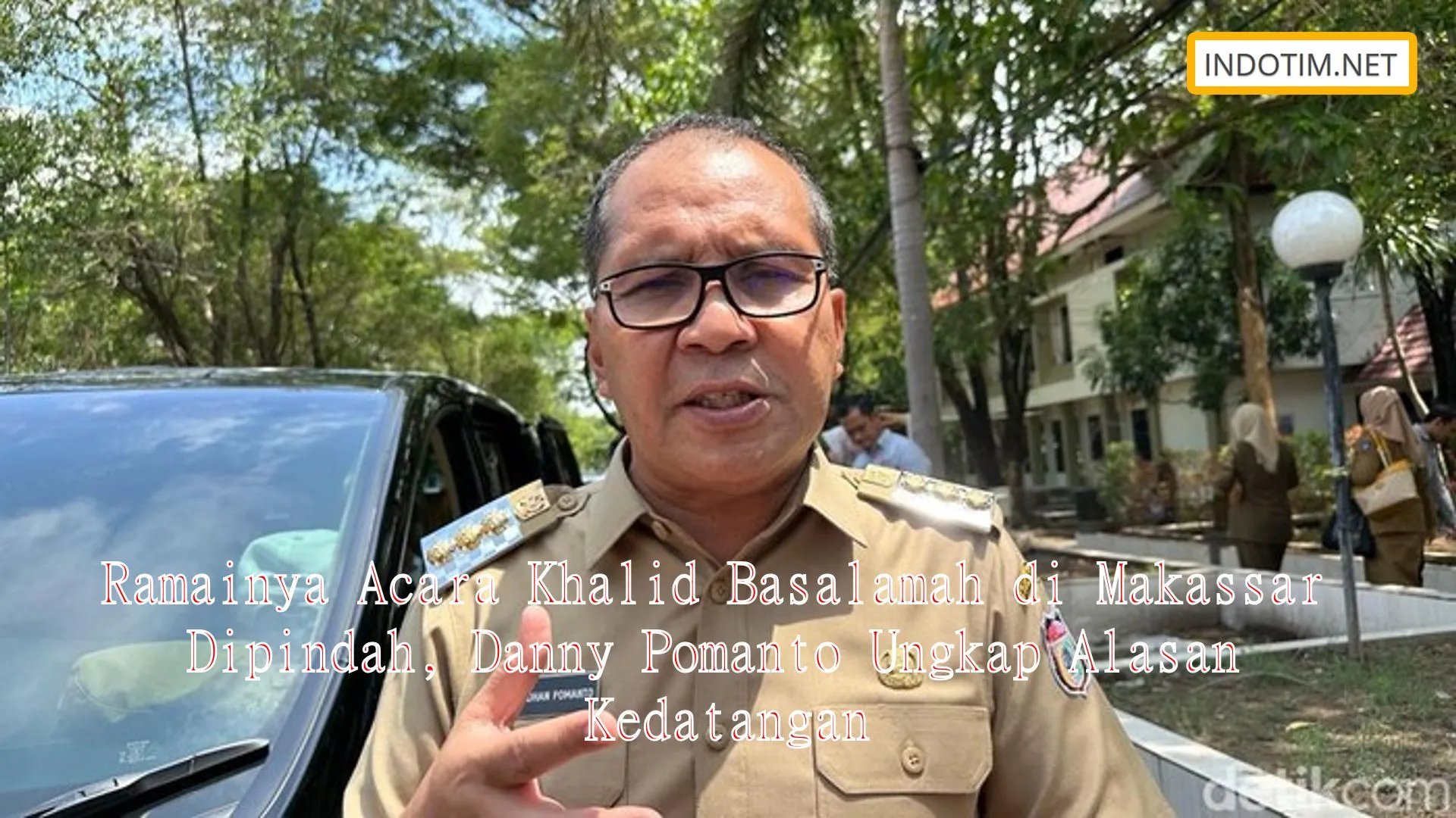 Ramainya Acara Khalid Basalamah di Makassar Dipindah, Danny Pomanto Ungkap Alasan Kedatangan