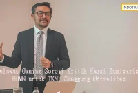 Relawan Ganjar Soroti Kritik Kursi Komisaris BUMN untuk TKN, Singgung Netralitas