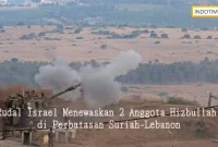 Rudal Israel Menewaskan 2 Anggota Hizbullah di Perbatasan Suriah-Lebanon