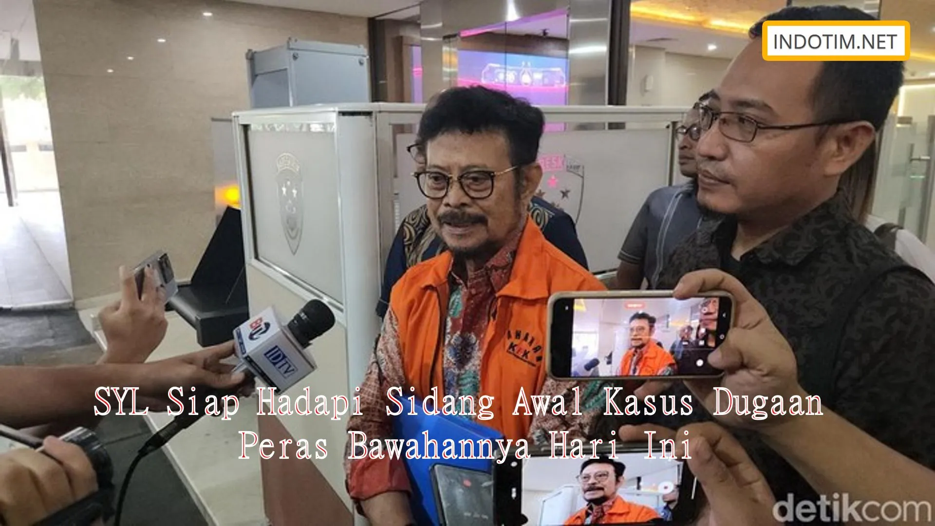 SYL Siap Hadapi Sidang Awal Kasus Dugaan Peras Bawahannya Hari Ini