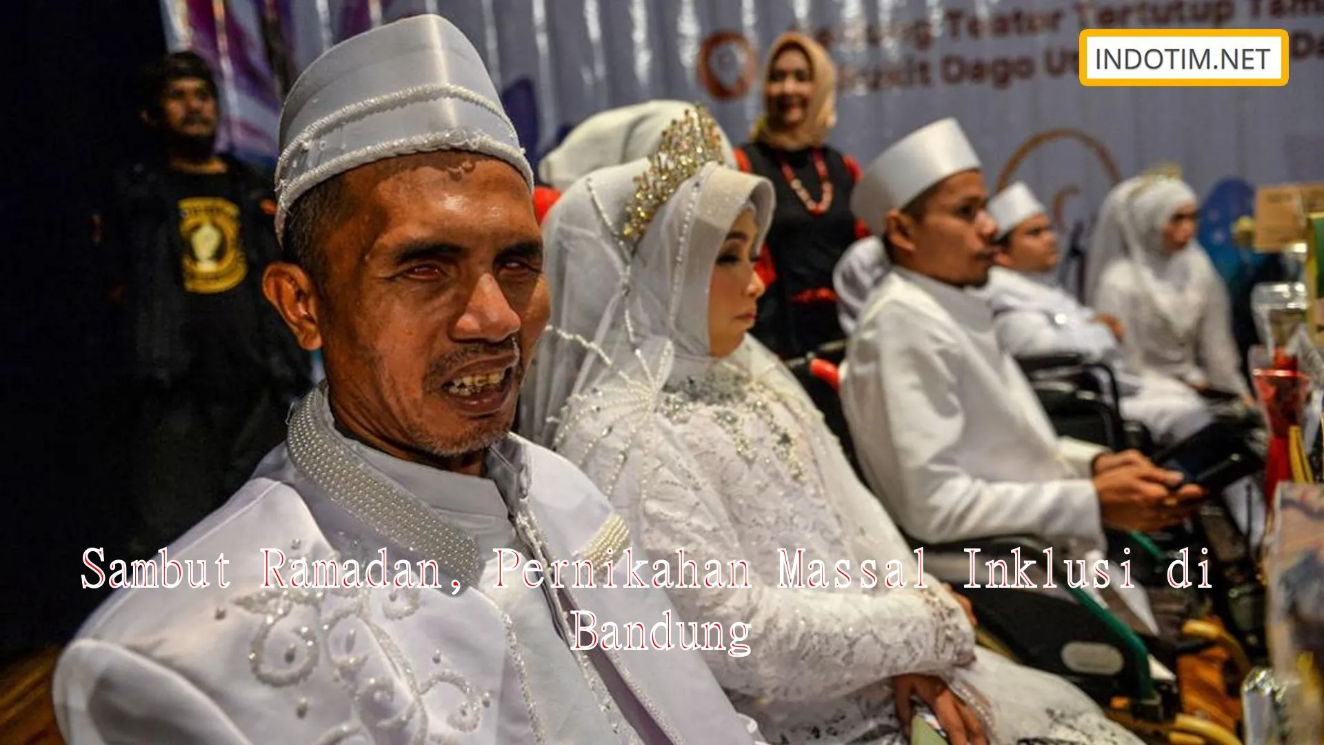 Sambut Ramadan, Pernikahan Massal Inklusi di Bandung