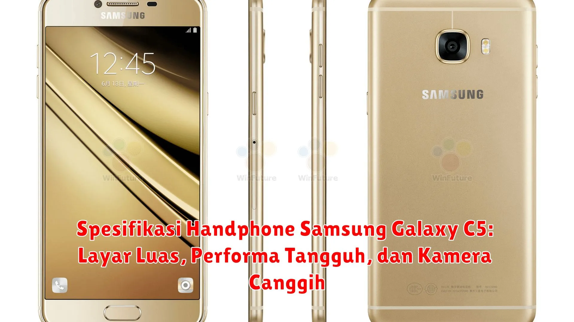 Spesifikasi Handphone Samsung Galaxy C5: Layar Luas, Performa Tangguh, dan Kamera Canggih