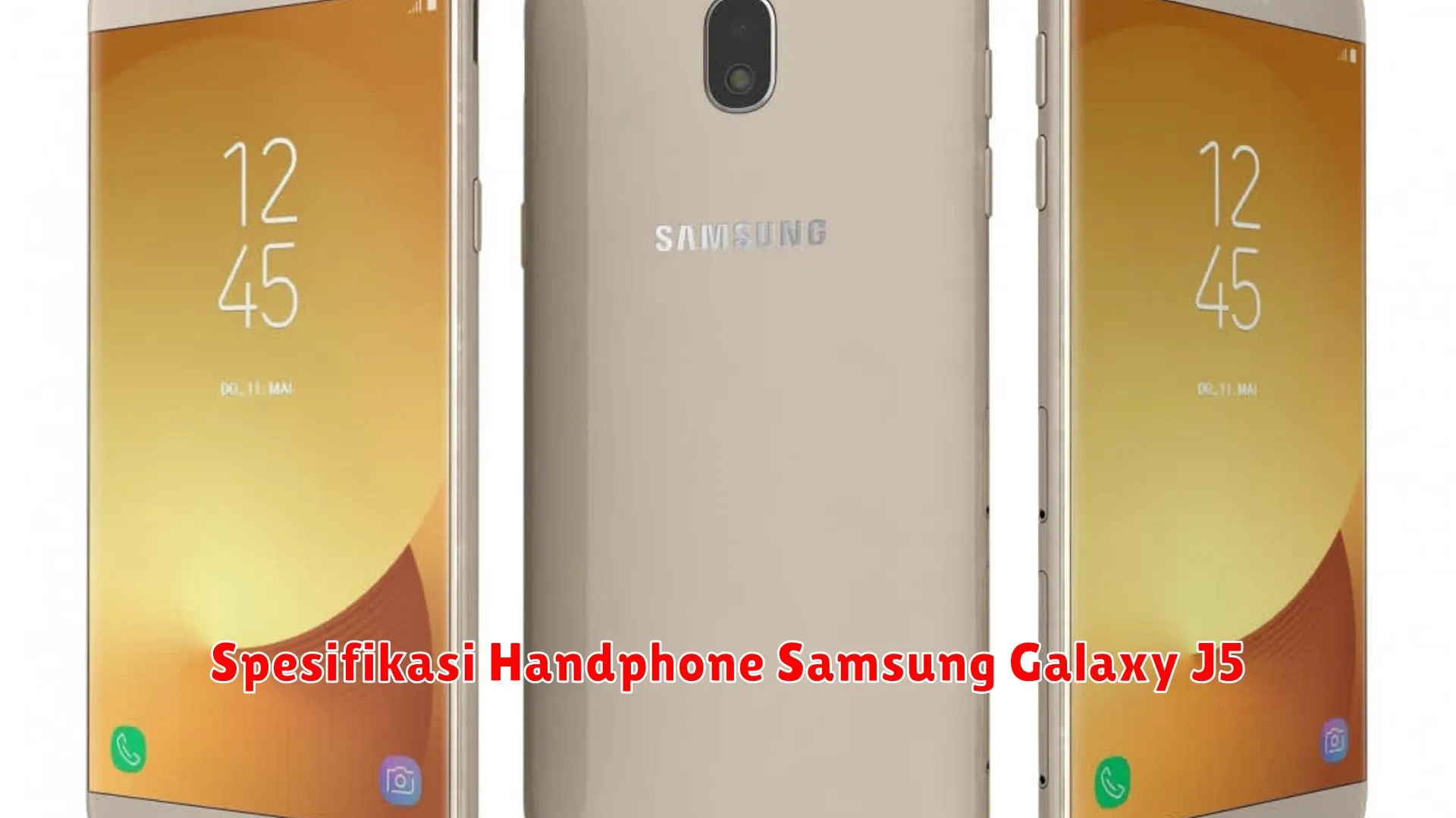 Spesifikasi Handphone Samsung Galaxy J5