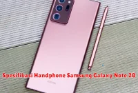Spesifikasi Handphone Samsung Galaxy Note 20