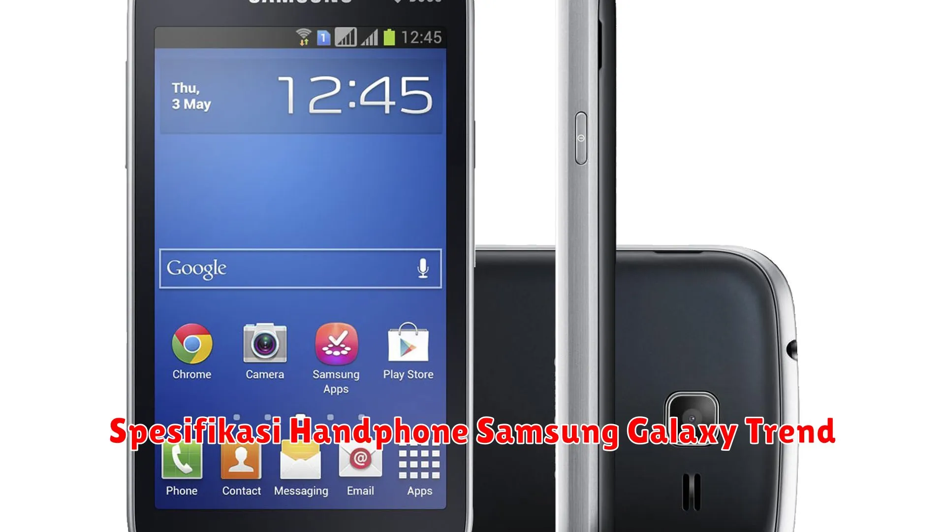 Spesifikasi Handphone Samsung Galaxy Trend