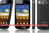 Spesifikasi Lengkap Handphone Samsung Galaxy W