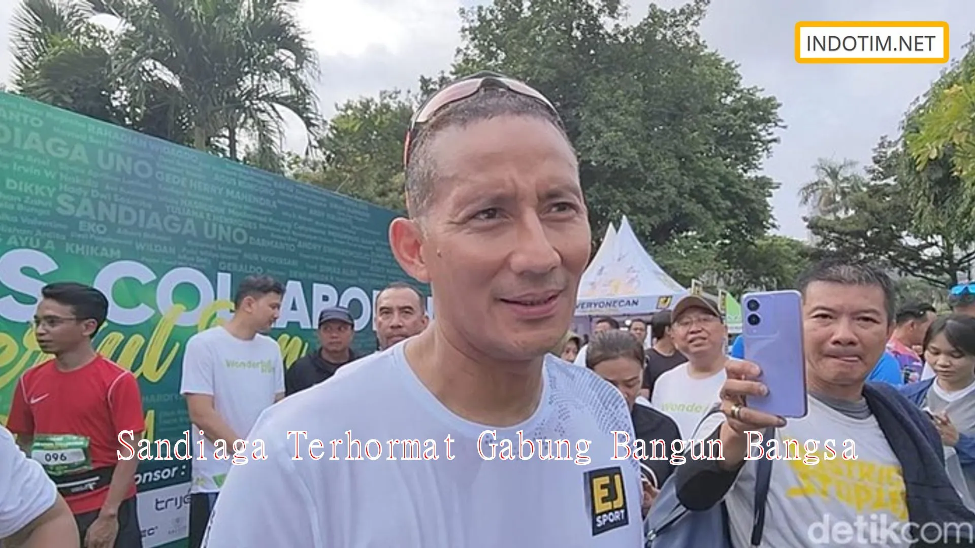 Sandiaga Terhormat Gabung Bangun Bangsa