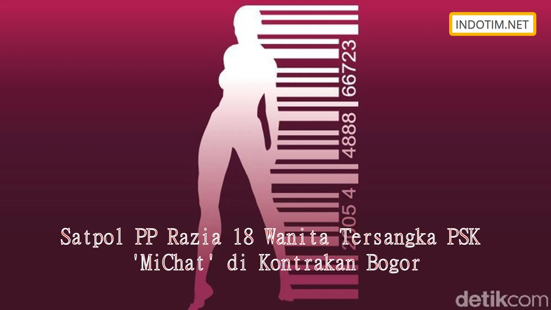 Satpol PP Razia 18 Wanita Tersangka PSK 'MiChat' di Kontrakan Bogor