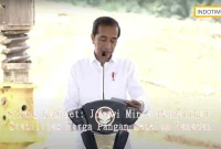 Sidang Kabinet: Jokowi Minta Perhatikan Stabilitas Harga Pangan Sebelum Ramadan