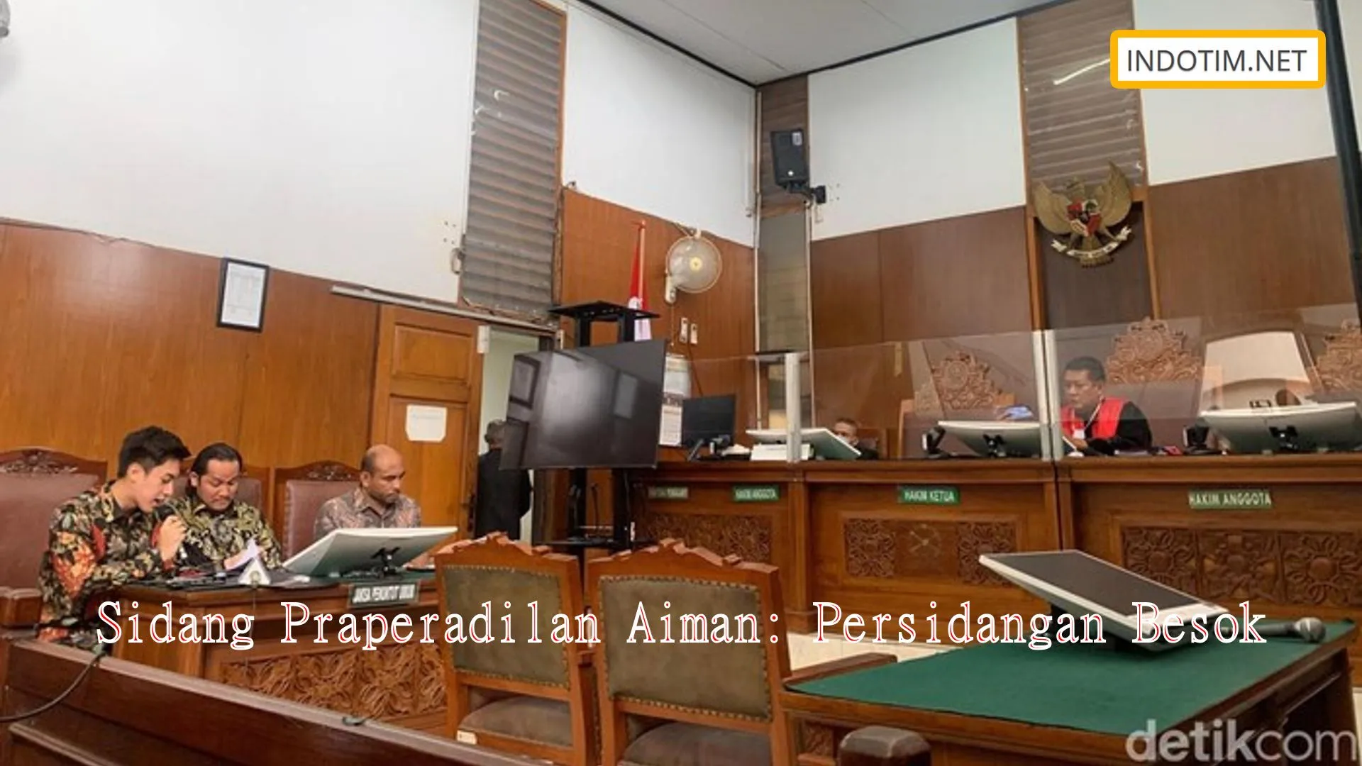 Sidang Praperadilan Aiman: Persidangan Besok