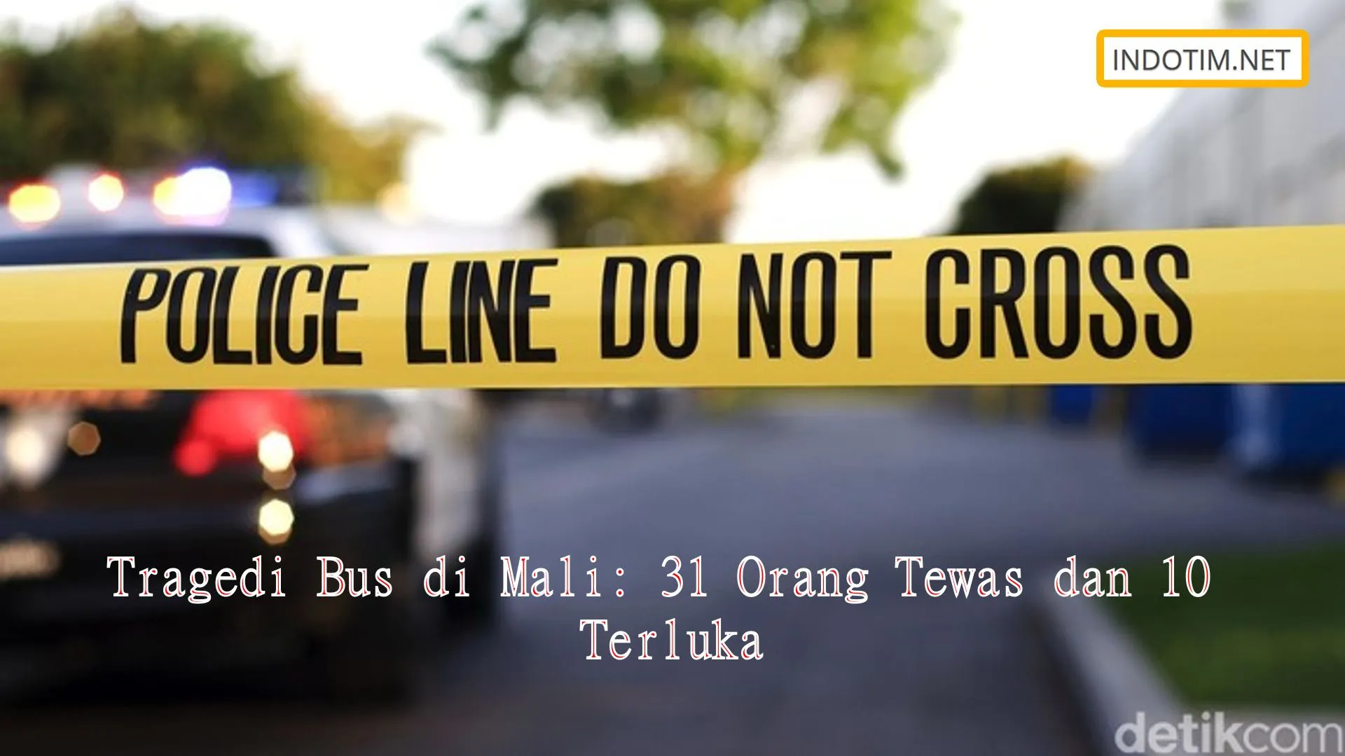 Tragedi Bus di Mali: 31 Orang Tewas dan 10 Terluka