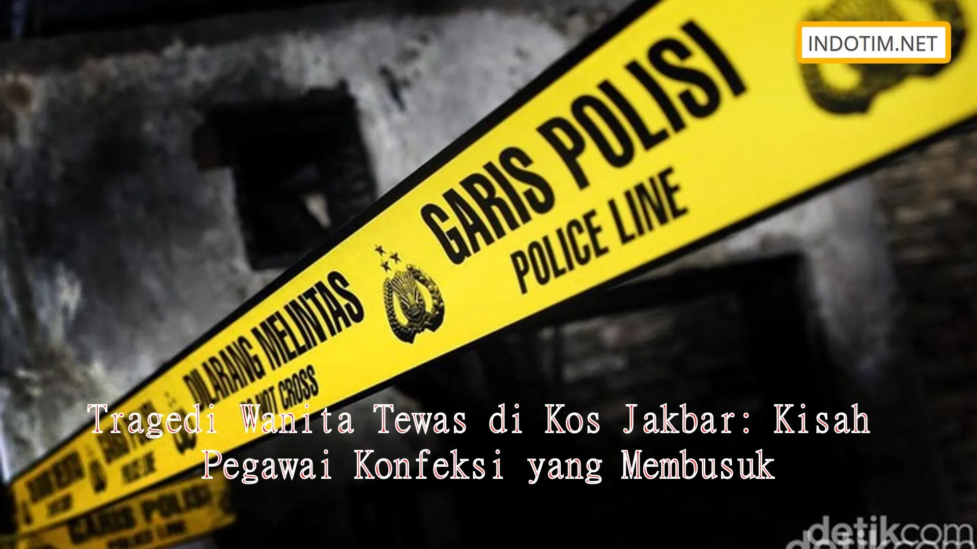 Tragedi Wanita Tewas di Kos Jakbar: Kisah Pegawai Konfeksi yang Membusuk