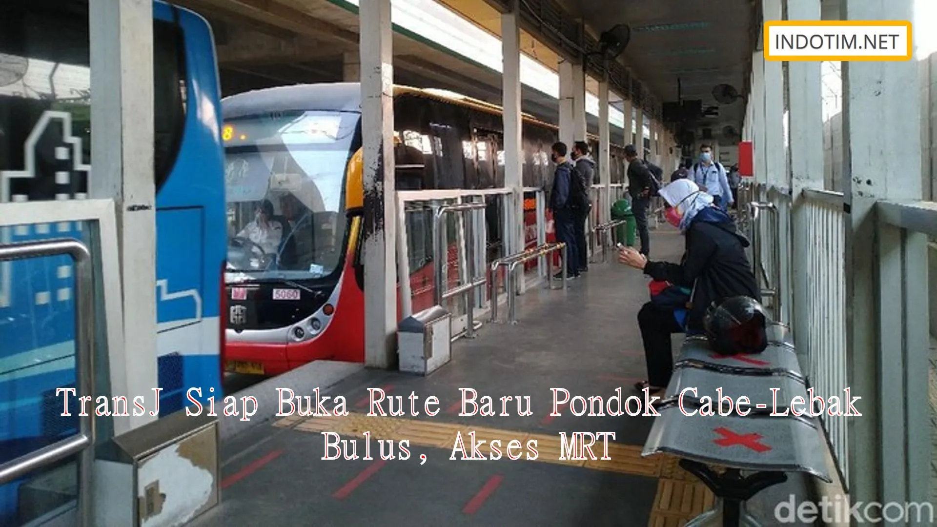TransJ Siap Buka Rute Baru Pondok Cabe-Lebak Bulus, Akses MRT