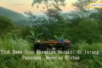 Truk Bawa Grup Kesenian Beraksi di Jurang Pasuruan, Menelan Korban