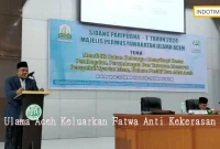 Ulama Aceh Keluarkan Fatwa Anti Kekerasan