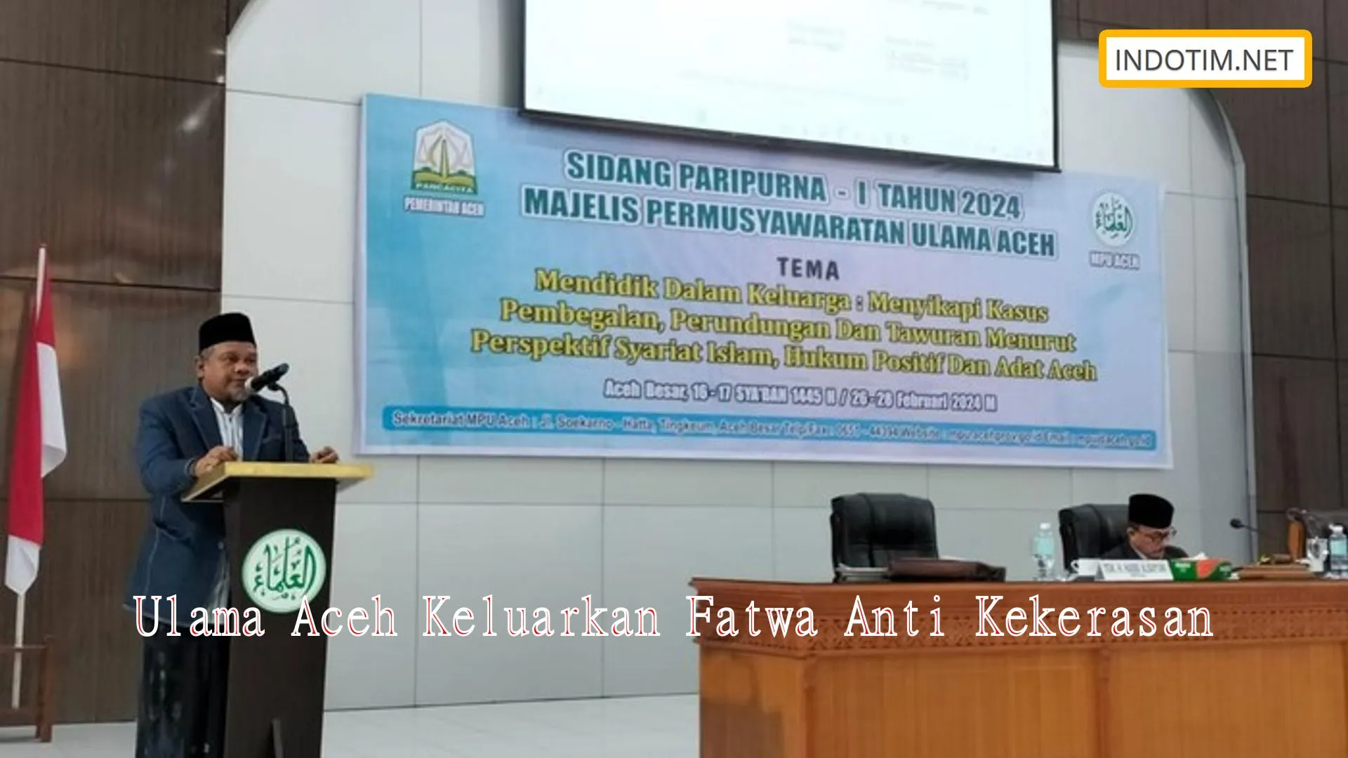 Ulama Aceh Keluarkan Fatwa Anti Kekerasan