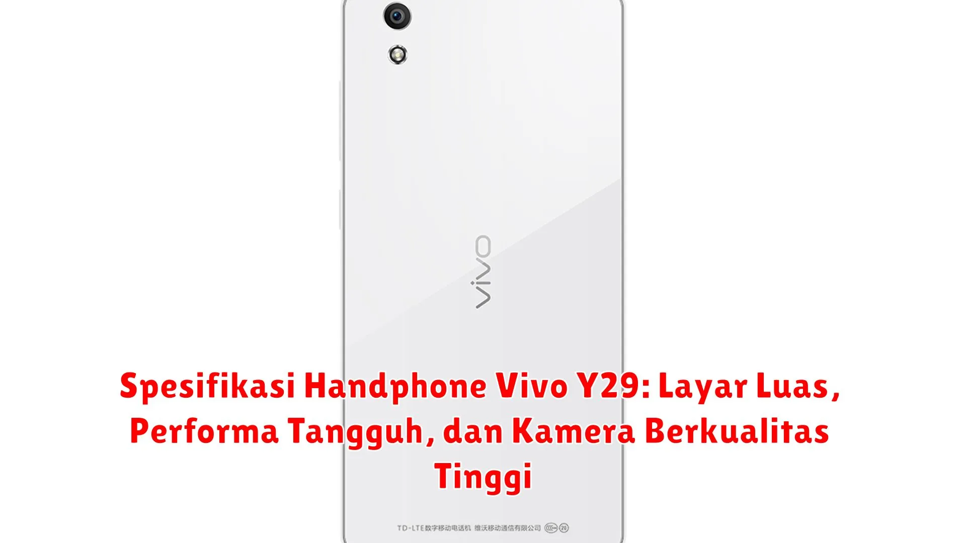 Spesifikasi Handphone Vivo Y29: Layar Luas, Performa Tangguh, dan Kamera Berkualitas Tinggi