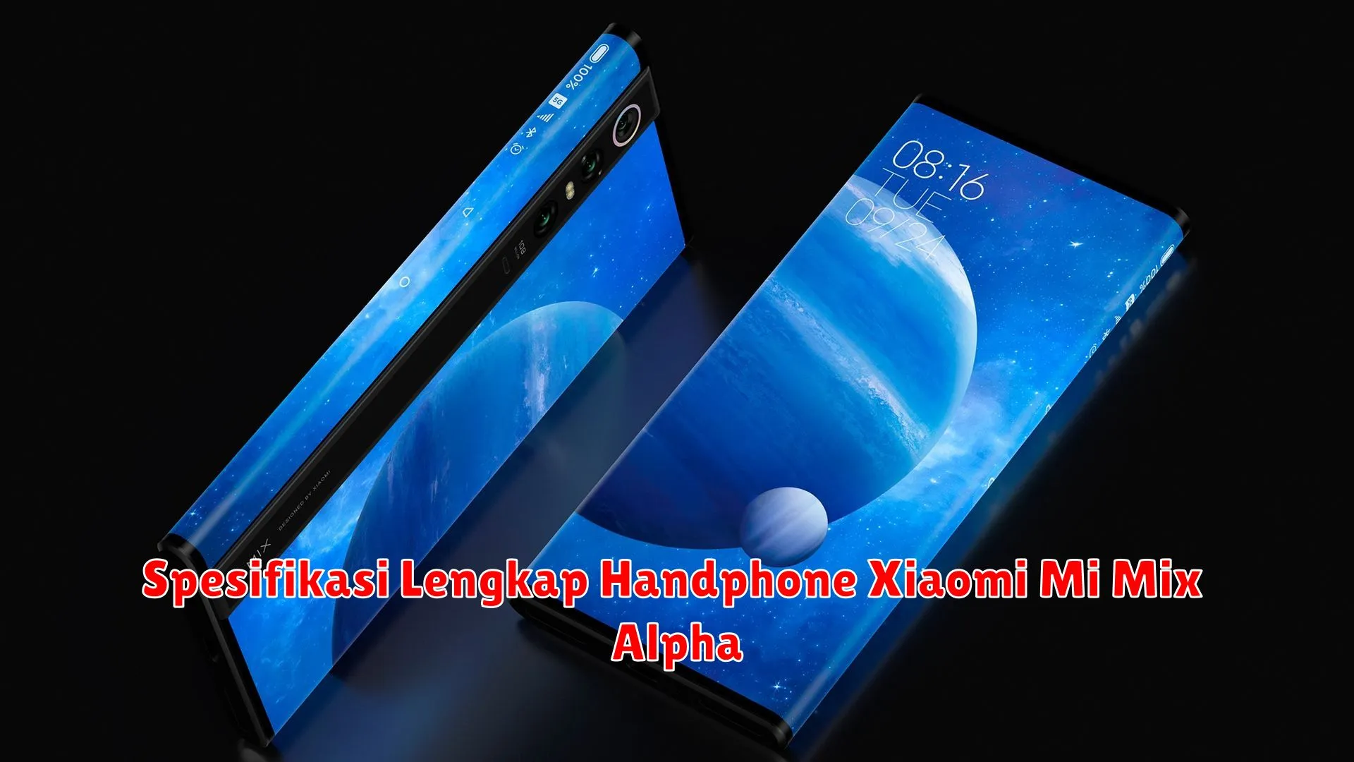 Spesifikasi Lengkap Handphone Xiaomi Mi Mix Alpha