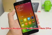 Spesifikasi Handphone Xiaomi Redmi Note 2 Pro