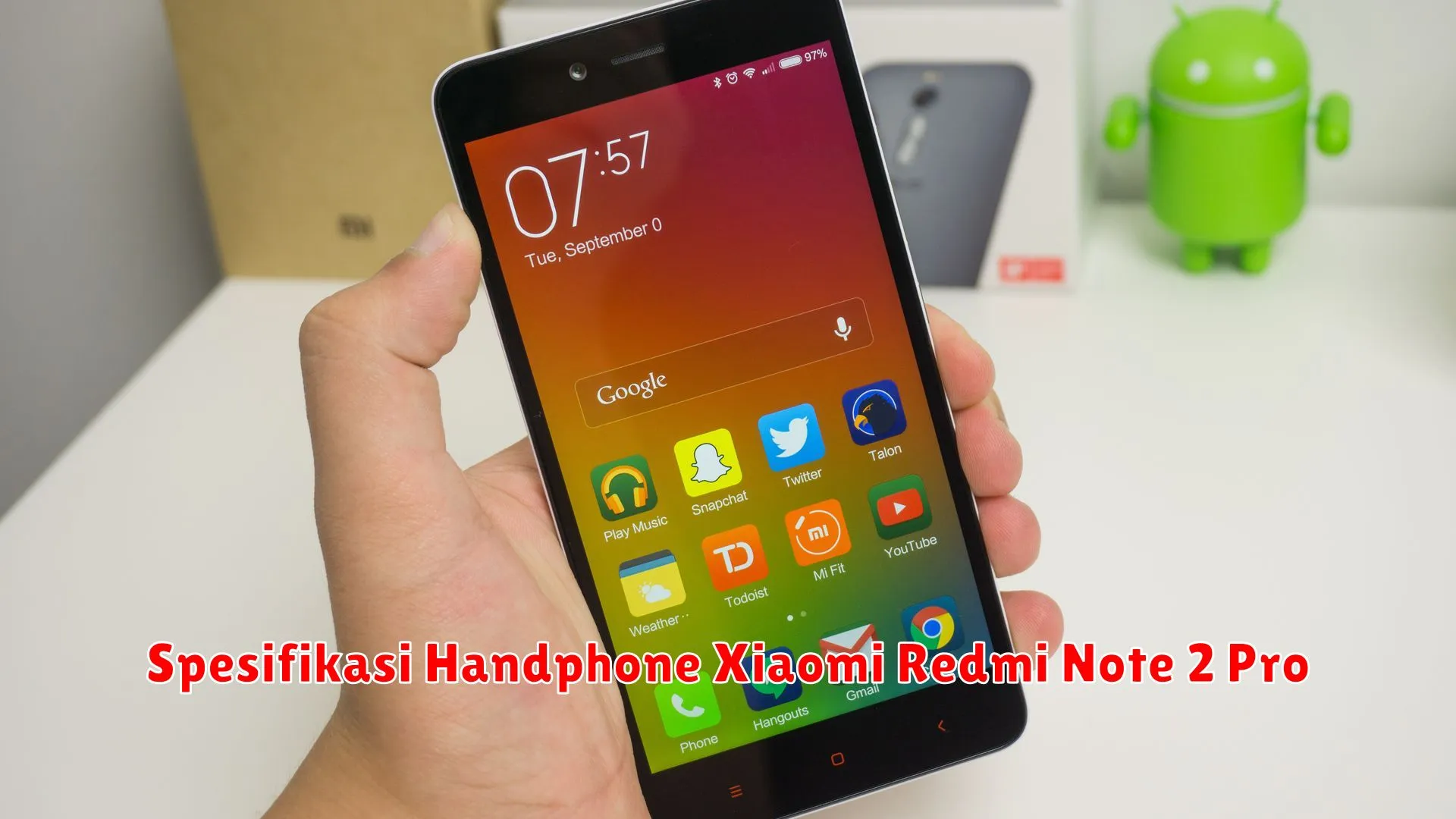 Spesifikasi Handphone Xiaomi Redmi Note 2 Pro