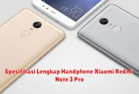 Spesifikasi Lengkap Handphone Xiaomi Redmi Note 3 Pro