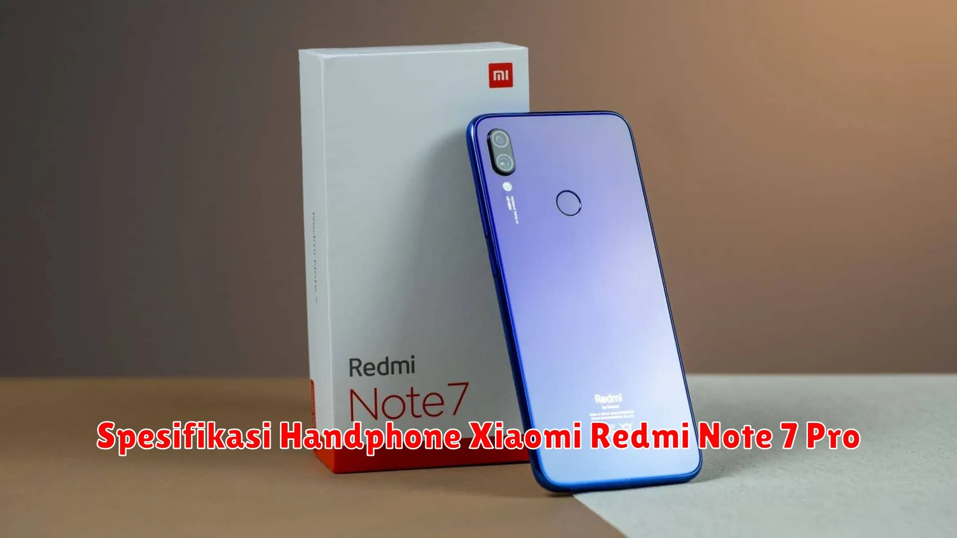 Spesifikasi Handphone Xiaomi Redmi Note 7 Pro
