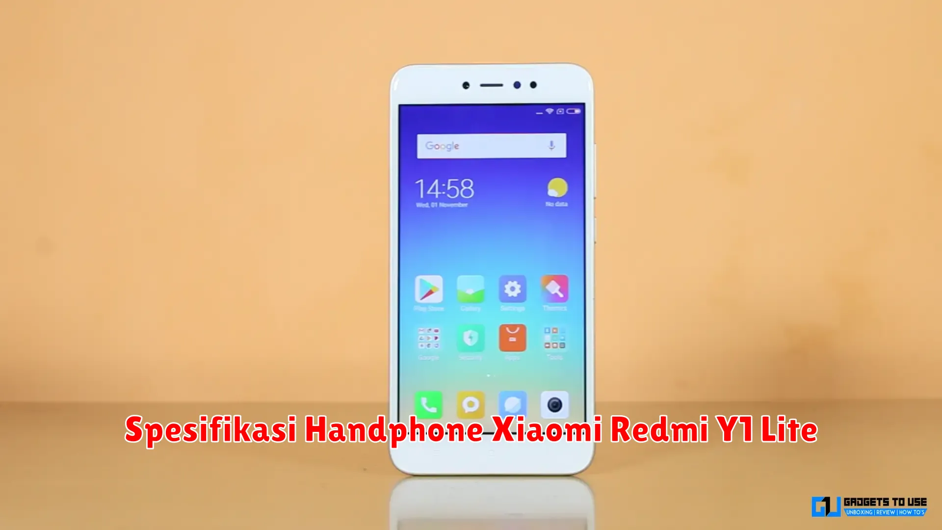 Spesifikasi Handphone Xiaomi Redmi Y1 Lite