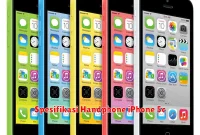 Spesifikasi Handphone iPhone 5c