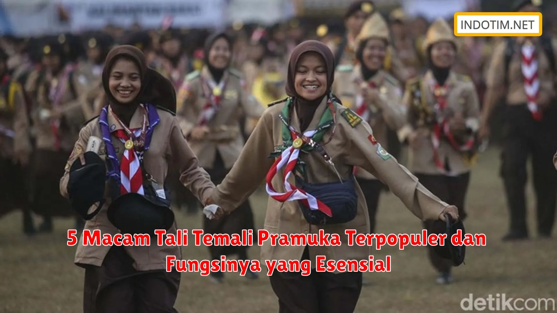 5 Macam Tali Temali Pramuka Terpopuler dan Fungsinya yang Esensial