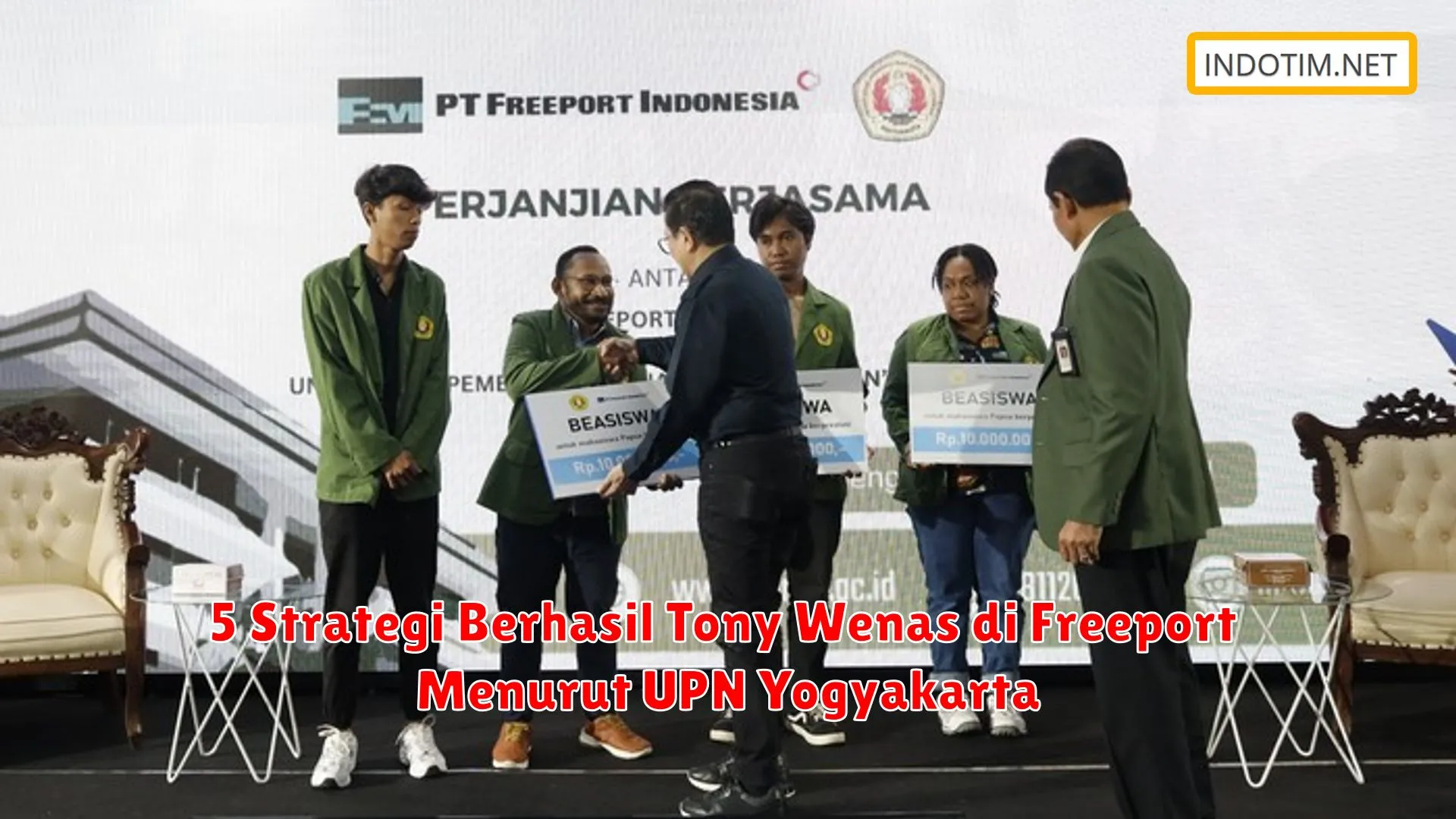 5 Strategi Berhasil Tony Wenas di Freeport Menurut UPN Yogyakarta