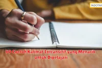 60 Contoh Kalimat Intransitif yang Menarik untuk Dipelajari