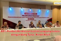 80% Pembeli Kendaraan Listrik Langsung Lunasi dengan Uang Tunai, Kredit Kecil