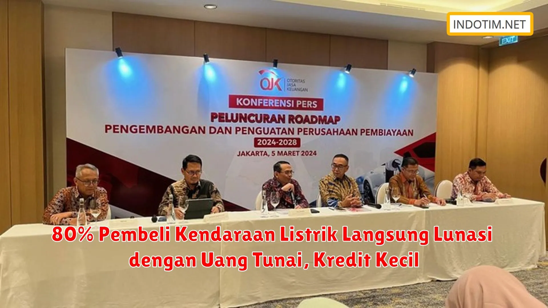 80% Pembeli Kendaraan Listrik Langsung Lunasi dengan Uang Tunai, Kredit Kecil